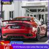 Carbon Fiber Rear Wing Spoiler for Maserati GT/GTS 4.2/4.7 - High-Leg, No Drilling Required