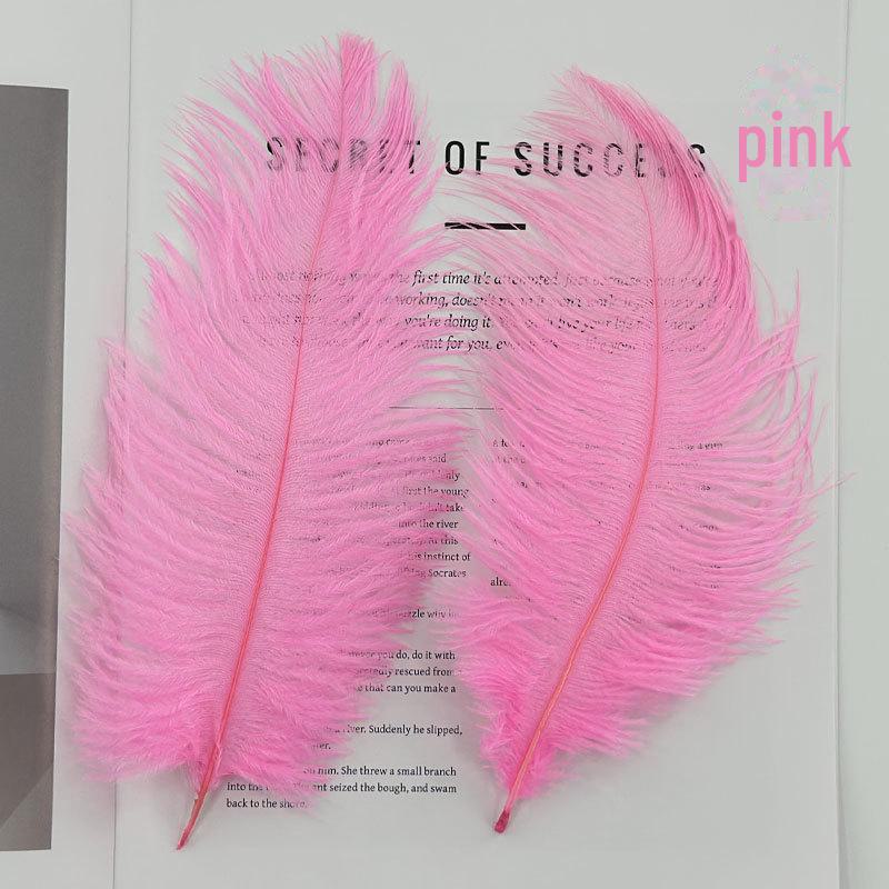 Barevné zavírače na dorty z pštrosího peří a příslušenství