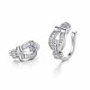 Stainless Steel Zirconium U-shaped Ear Clips for Men - Elegant Ear Bone Clips for Earrings