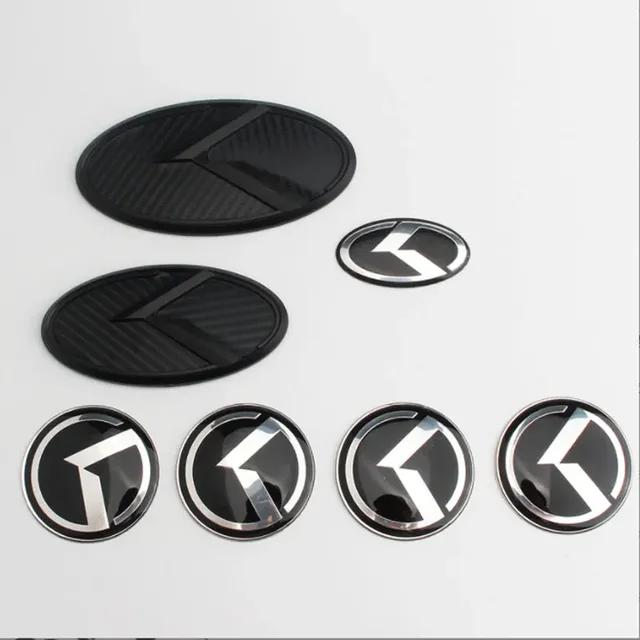 AANC1 7 piece set For Kia K5 K3 K2 K4 Sorento modified herringbone car stickers wheel logo modified universal accessories decal