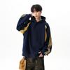 Unisex Oversized Hoodie Met Drievoudig Streepontwerp 2025 Casual Streetwear Top