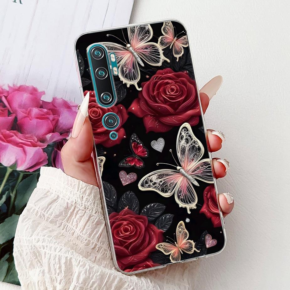 Für Xiaomi Mi CC9 Pro Hülle Mi Note 10 Pro Neue Luxus Bemalte Abdeckung Weiche Dünne Handyhülle Für Xiaomi Mi Note 10 Pro MiCC9Pro Schale