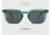 New Retro Square Frame Sunglasses 9811 – Men's Fashionable European & American Style with High-End Cellulose Acetate