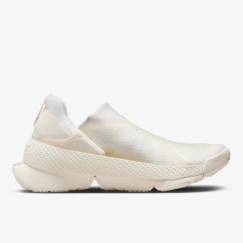 Nike Go FlyEase W Pale Size Sneakers, Ivory/Platinum Tint/Black, DR5540-105, 23.5cm (Japan)