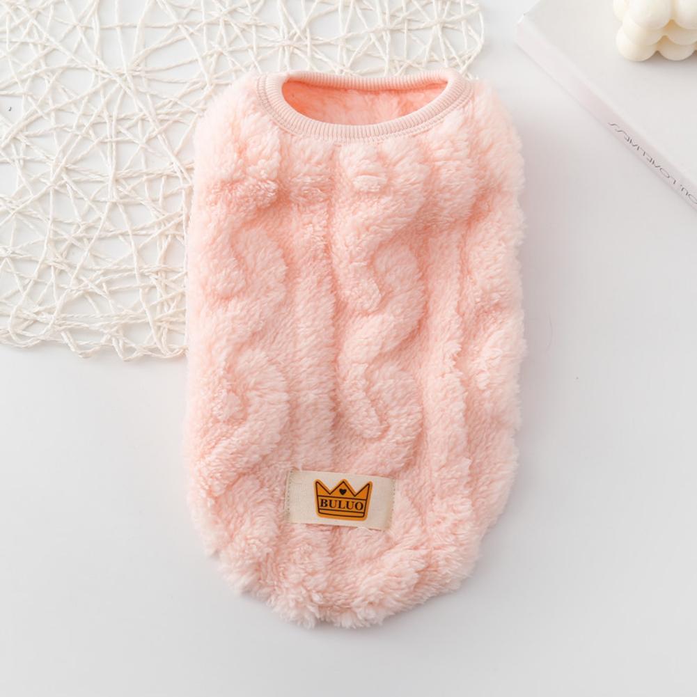 Winter Warm Dog Pullover Clothes for Small Dog Cats Outdoor Soft Fleece Jacket Vest Coat for Pet Chihuahua Yorkies Corgi Costume