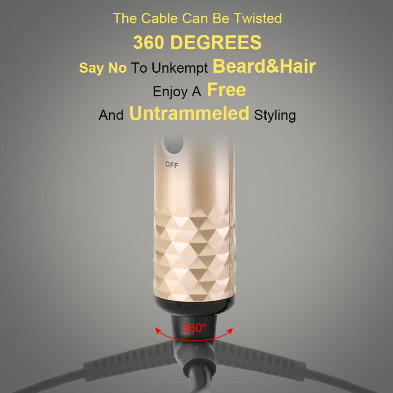 Multifunctional Mini Beard Straightener Quick Heated Comb Anti-Scald For Men Beard And Hair One-Piece Styling Straight Hair Comb