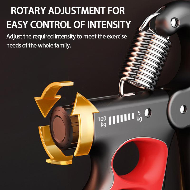 5-60/100/Kg Grip Strength Gym Wrist Expander Hand Strengthener Adjustable Muscle Recovery Fitness Hand Strength Exercise