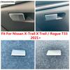 Glove Box Handle Decoration Sequ Sticker Cover Trim For Nissan X-Trail X Trail / Rogue T33  - 2026 Accessories Interior
