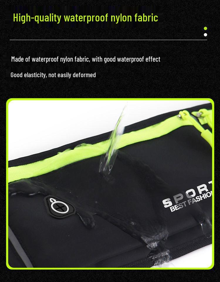 Lauf-Hüfttasche - Wasserdicht, Unisex, Unsichtige kleine Tasche für Telefone und Outdoor-Ausrüstung