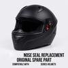ABS Helmet Nose Guard Replacement Insert for Nose Area Wind Deflection, Daily Commute Comfort, and Short Trip Helmet Interior Service