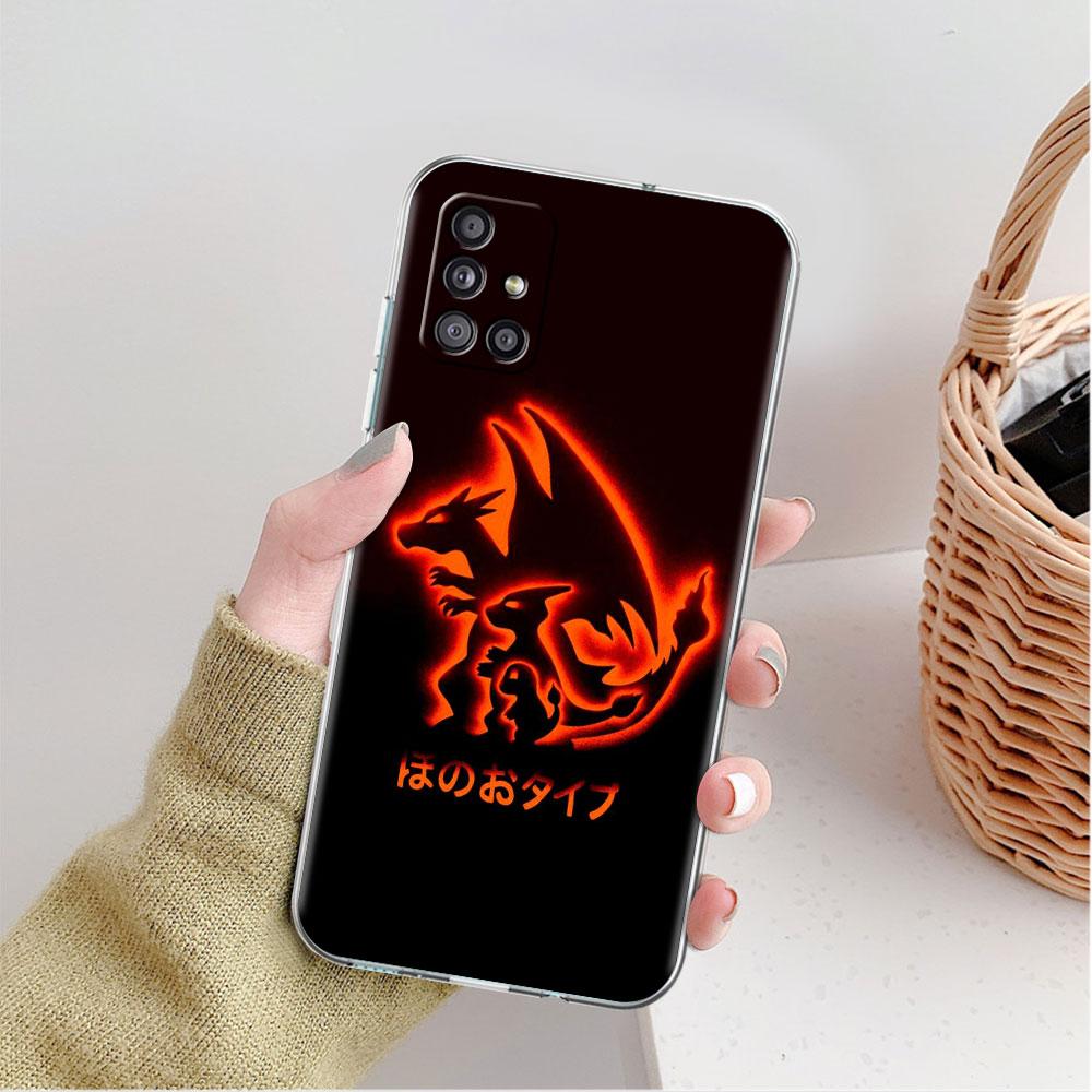 

Прозрачный чехол для Samsung Galaxy A52 A12 A32 A51 A50 A70 A21s A71 A13 A53 A22 A31 A72 A03 A02s Чехол Аниме Покемон Япония Samsung A30