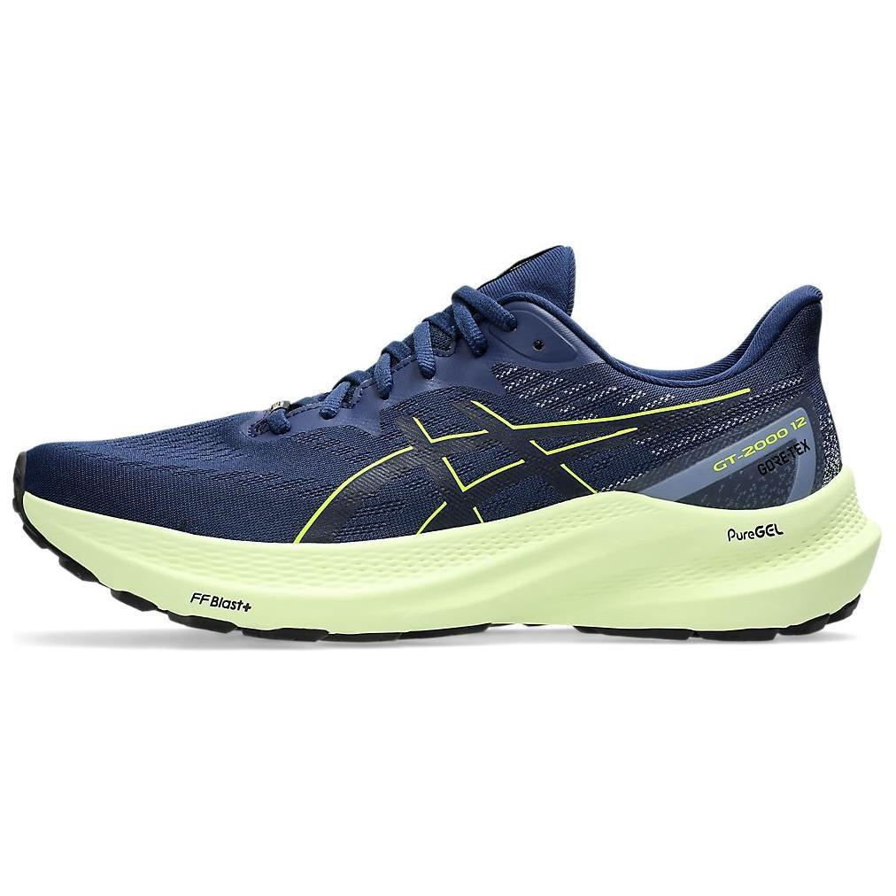 ASICS GT-2000 12 GTX Navy Green Men s 1011B687-400 EU 43.5