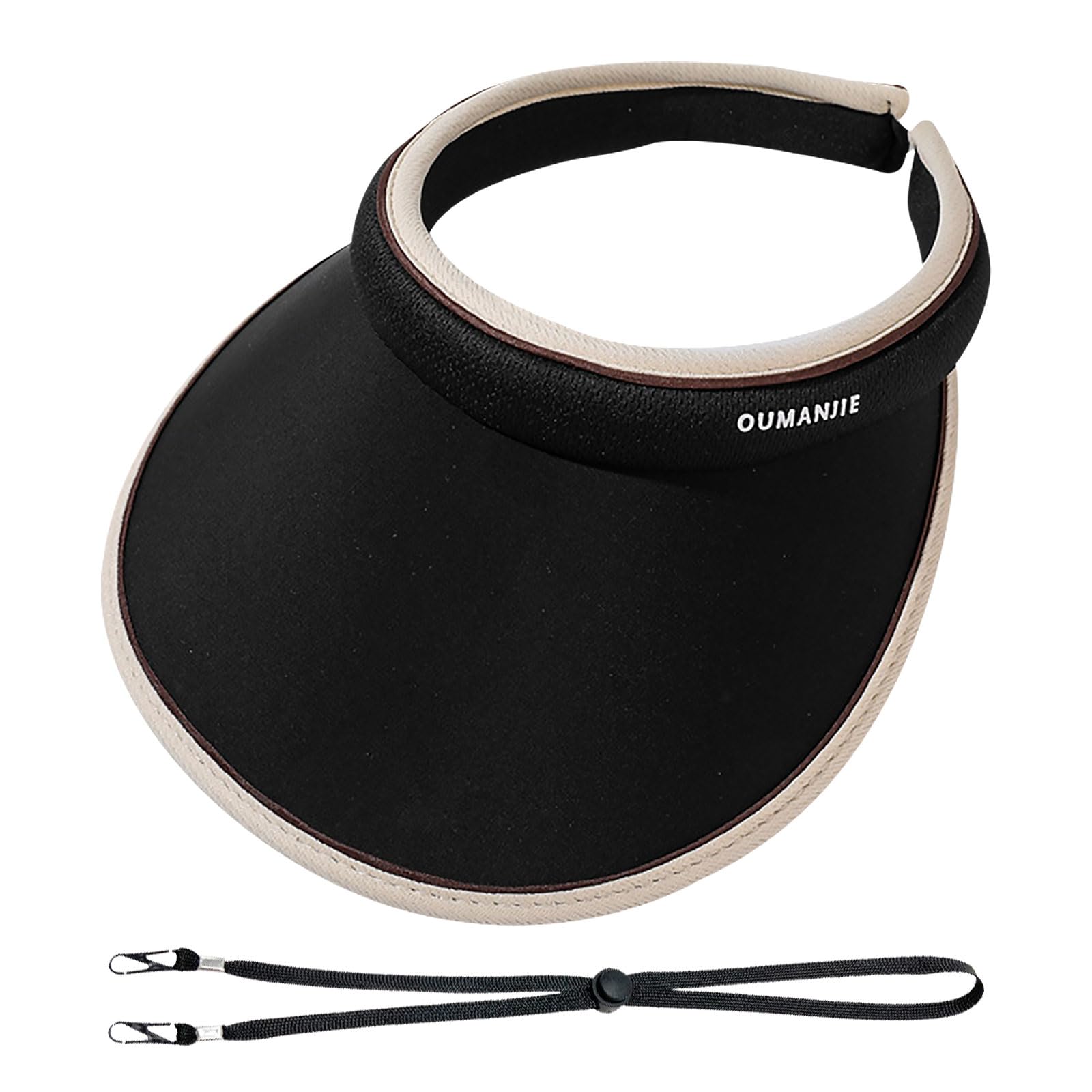 

Солнцезащитный козырек для UV прохладный к солнцу пот маленький солнце не летит лето номер [Lhyxuuk] женщины, защита, прикосновение, защита, впитывающий, лицо, кепка, шляпа, чёрный