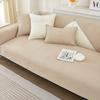Pure Cotton Sofa Cushion for All Seasons, Cotton Non-slip Cushion, Simple Modern Fabric Sofa Cover, Backrest Cover and Cloth Towel