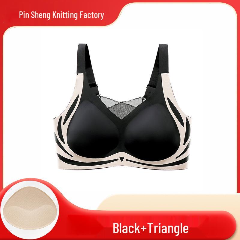 Women's Seamless Post-Mastectomy Bra with Breathable Silicone Prosthesis