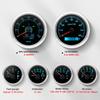 6 Gauge Set Digital GPS Speedometer Tachometer Fuel Gauge Water Temp Oil Pressure Voltmeter With Sensors For Boat Car Customized