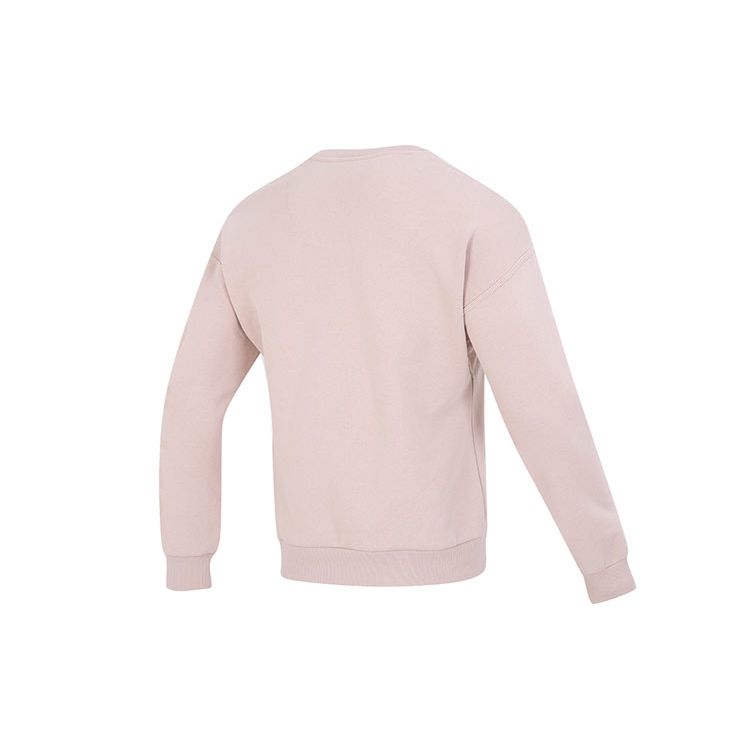 adidas Lounge Fleece Sweatshirt Wonder Taupe Men Streetwear IA9362