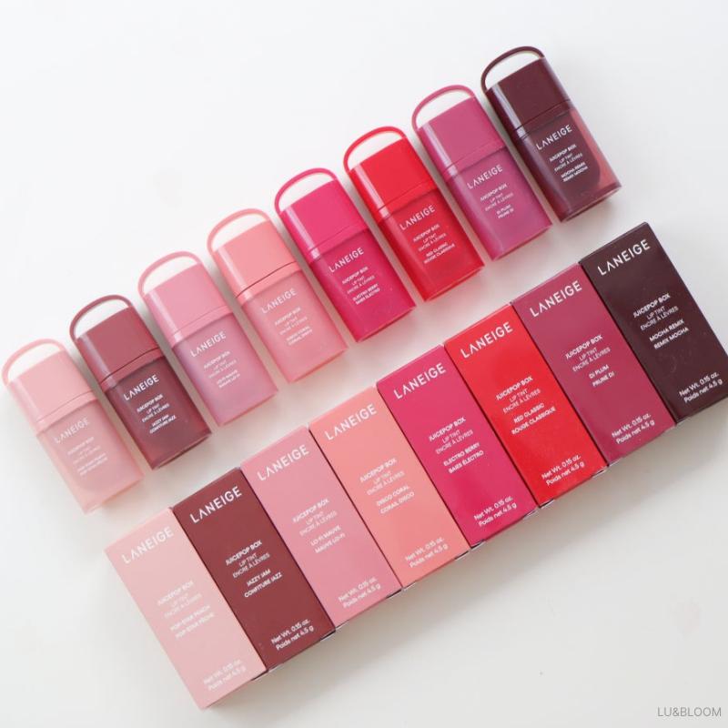 Laneige JuicePop Box Lip Tint(February 2026 new releases) (+Free gift)
