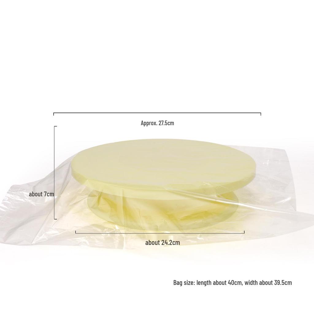 Rotating Cake Decorating Stand - Lightweight & Stable Plastic Turntable