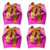 4pcs 22Inch Christmas Gift Boxes Foil Balloons Xmas Decoration Party  Christmas  Present Air Globos 4D Cube Four sided Square