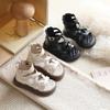 Girls Roman Sandals With Cutout Design Crisscross Straps Princess Shoes Toddlers Kids