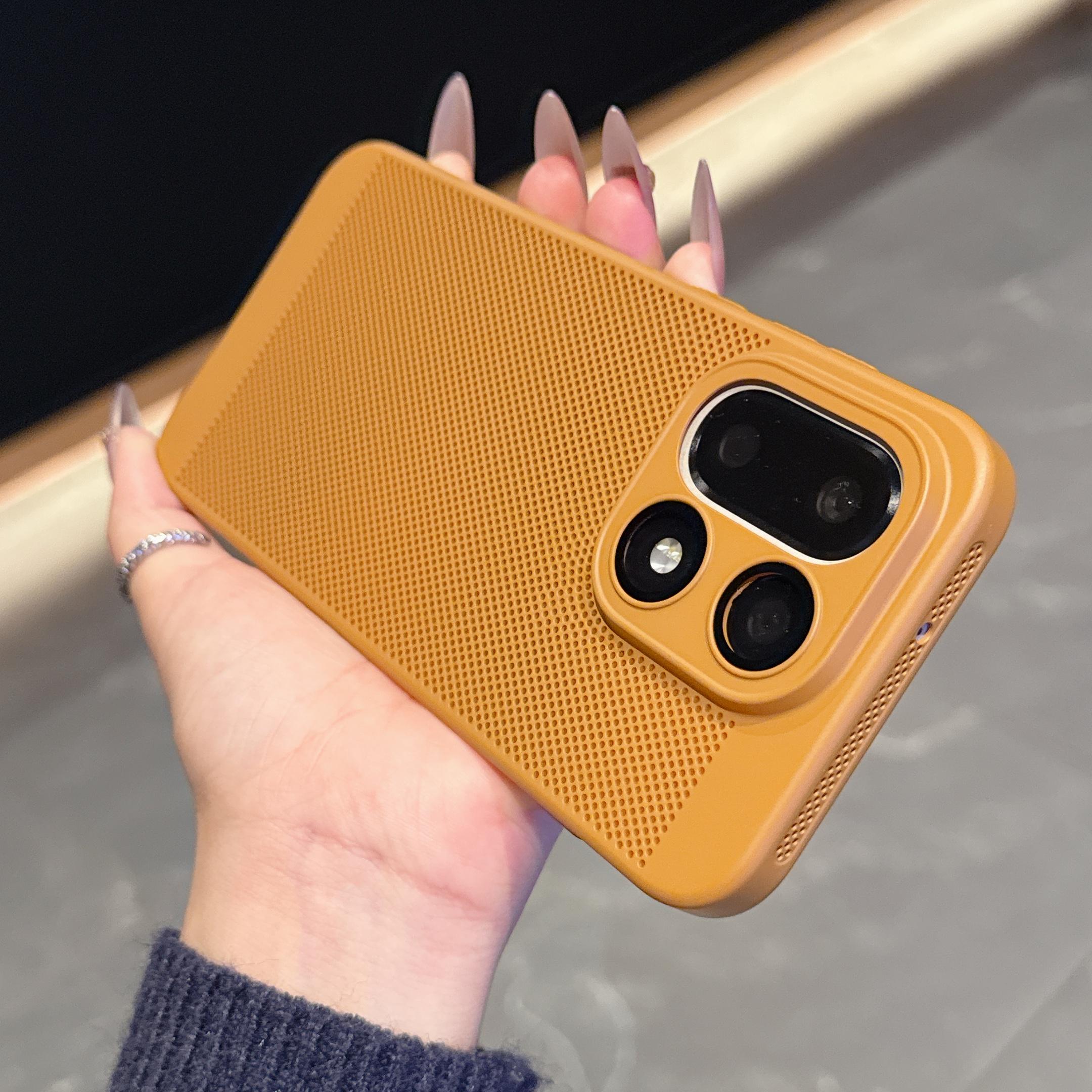 

Дихаючий Тонкий PC Чохол для Телефону з Розсіюванням Тепла Для Oneplus 15 13 12 T R ACE 5 3 Захист Лінзи Камери Скляною Сітчастою Кришкою для Охолодження OnePlus Ace 5