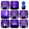 Colorful 3d My Hero Academia Night Light Led Table Lamp For Anime Lovers And Collectors