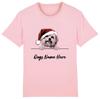 MALTESE Personalised Christmas Dog T-Shirt Mens Womens Tees Top Mens Womens Dogs Name Gift Pets
