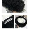 Newcomer Exclusive: Korean Colorblock Plush Knit Hat - Winter Ear Protection for Women with Large Head Circumference
