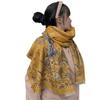 Retro Shenshu Imitation Cashmere Scarf for Women's Dual-purpose Thickened Warm Autumn and Winter Student Scarf Air Conditioner Shawl