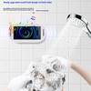 Waterproof Shower Holder Adjustable Rating Phone Waterproof Waterproof Phone Dual Sound Holes Phone Holder Anti-Fog
