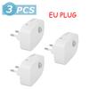 LED Night Light Mini PIR Motion Sensor Night Lamp 3 Modes Bedroom Bedside Lights EU Plug For Closet Bedroom Corridor Bathroom