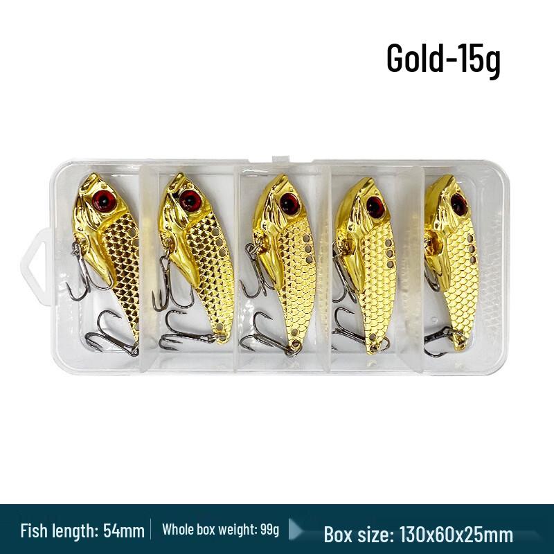 oeny Metal Dragon Scale VIB Lure Set