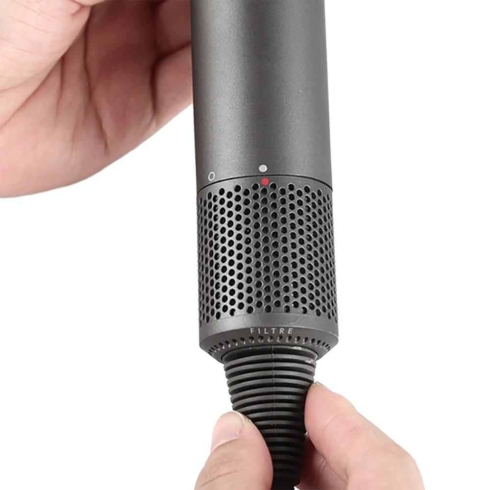 Outer Filter Cover for Dyson HD01 HD03 HD08 Hair Dryer Dustproof Strainer Filter Net Part Snap-on Opening Design Cleaner Parts