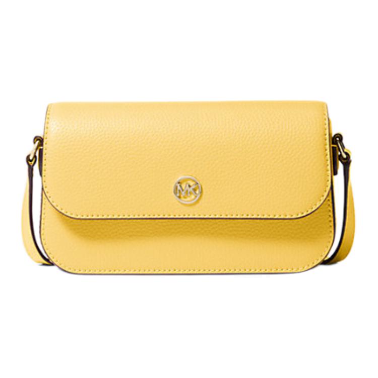 Michael Kors Mk Jet Set Travel Leather Shoulder Crossbody Bag Small Daisy Yellow Women bags 35F4GTVC1L-DAISYYELLOW
