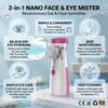 Eye Steam Device Eye Mister for Dry Eye Heated Eye Steam Sprayer for Moisturize Eye Treatment Portable Mini Soothing Steamer Eye Care Relieve Fatigue