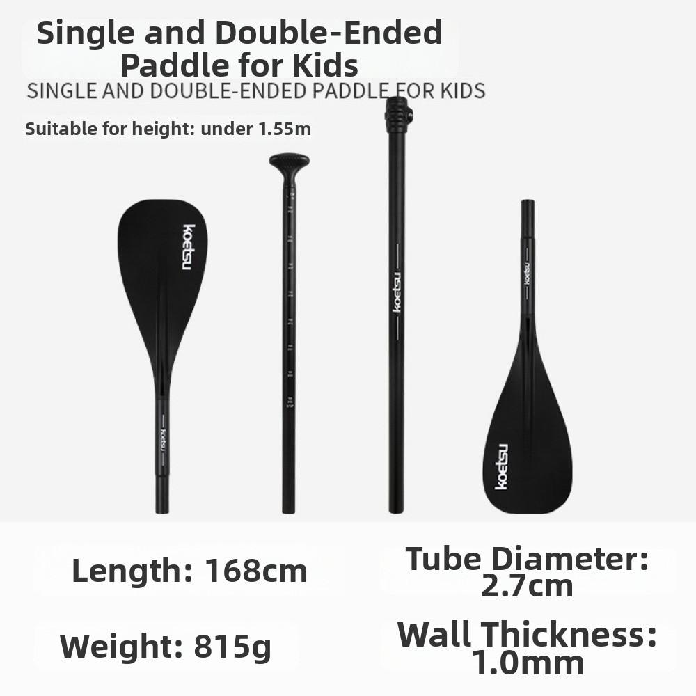 6 Colors Convertible Detachable Single/Double Head Oar Paddle for SUP Board and Kayak