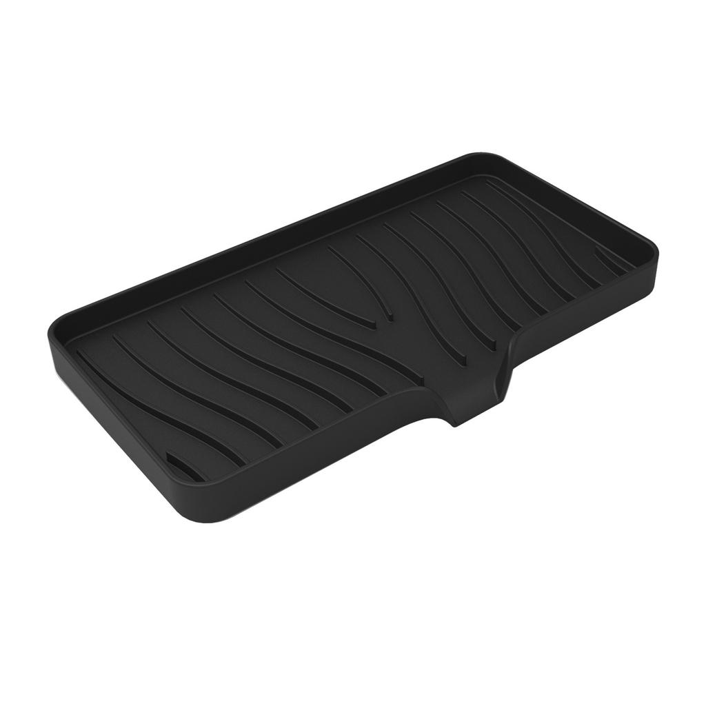 Silicone Drain Soap Box Anti-slip Soap Tray Dishes for Bathroom Washing Table Soap Tray Free Punch Drain Rack BXFZH05