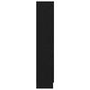 Bookshelf Black Oak Effect 82.5 x 30.5 x 150 cm