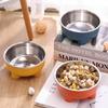 Neck Protection Cat Food Bowl Stainless Steel Pet Feeder Creative Pet Feeding Dish  For Kittens