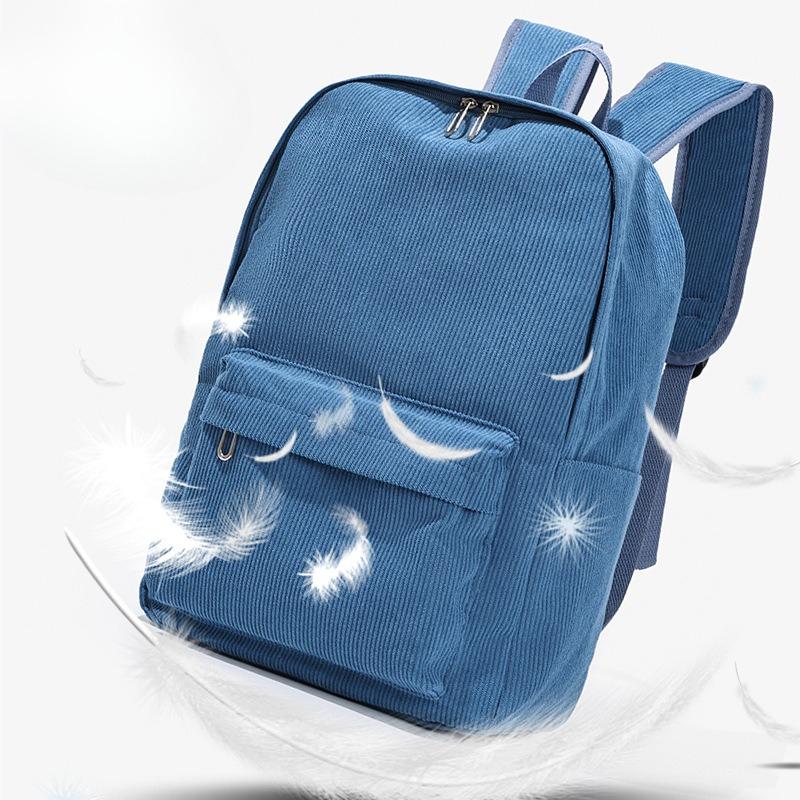 Persalized and Versatile School-style Student Schoolbag, Trendy, Simple and Spacious Backpack