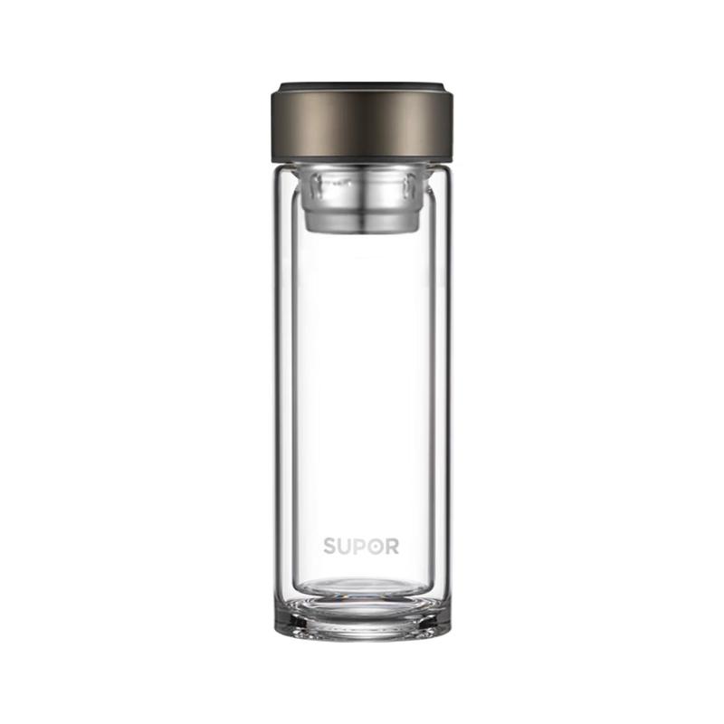 SUPOR Double-Layer High Borosilicate Glass Cup 330ml