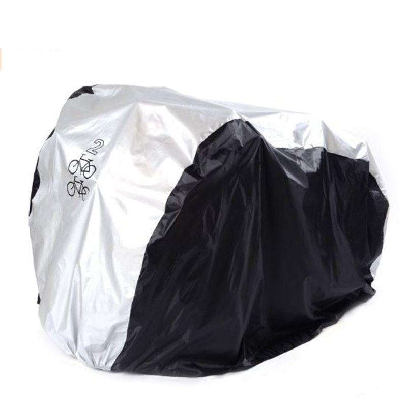 High Density Waterproof Bicycle Cover For Single Double Triple Bikes With Sun Protection