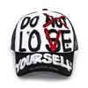 BLACKBLOND BBD DLY Graffiti Trucker Mesh Cap (Black)