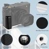 Haoge Handle Hand Grip for Fujifilm GFX100RF Camera Body, L-shaped Grip Bracket, Silver Bottom, Quick Release Plate