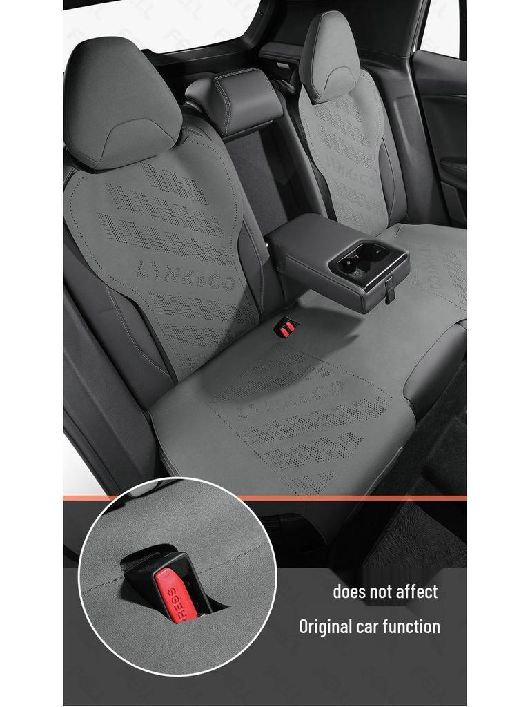 Lynk 01 Model 2024 2.0TD Voorwielaandrijving Suède Zadelonderlegger Universeel Stoelkussen