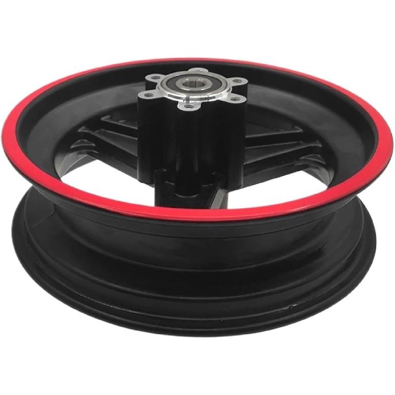 6.5 Inch Aluminum Alloy Wheel Hub Compatible with 10x2.75-6.5 10x2.70-6.5 Tires Or Use 90/65-6.5 85/65-6.5 Tyres Electric Scooter Rim Parts
