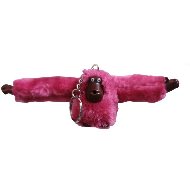 Uroczy breloczek z małpką długoogonową, kreskówkowy, uroczy breloczek z małpką, pluszowa zabawka, lalka, akcesoria do torby, prezent dla dzieci