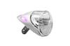 Hapyson Bicycle Light with Hub Dynamo Purple LED Auto-On Head, Illumination, YRS321-WP-JA