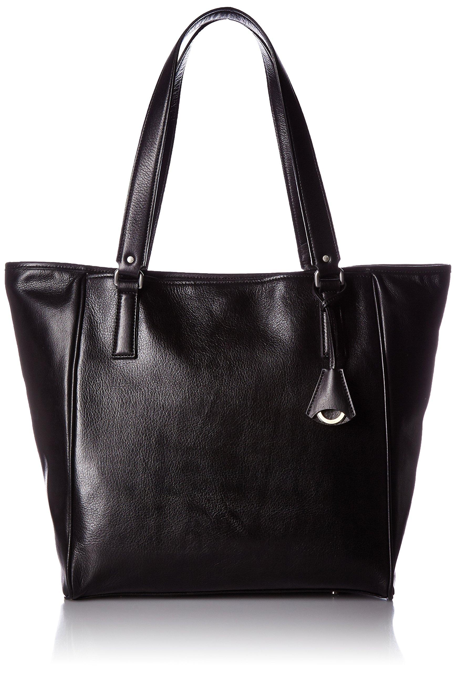 

Tote Bag Antique Leather Black [Aniari] 01-02017 чорний